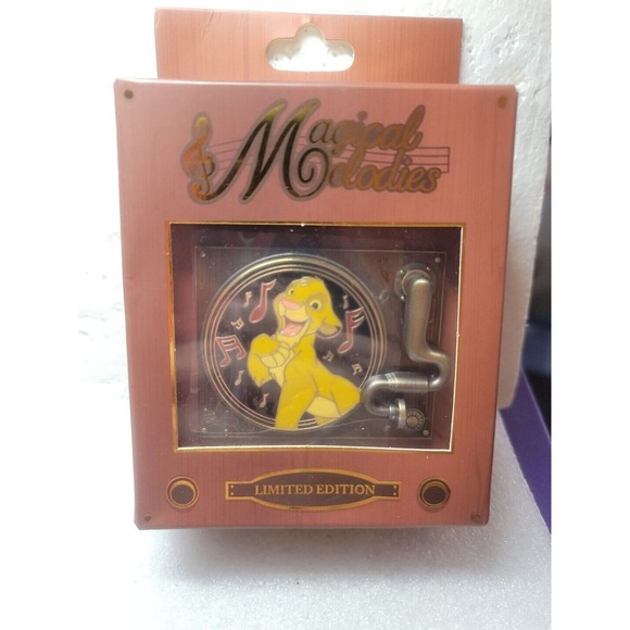 Disney Pin SIMBA MAGICAL MELODIES LION KING LIMITED EDITION 1500 NEW IN BOX